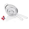 Edelstahl-Küchensieb-Set, 3 Stück