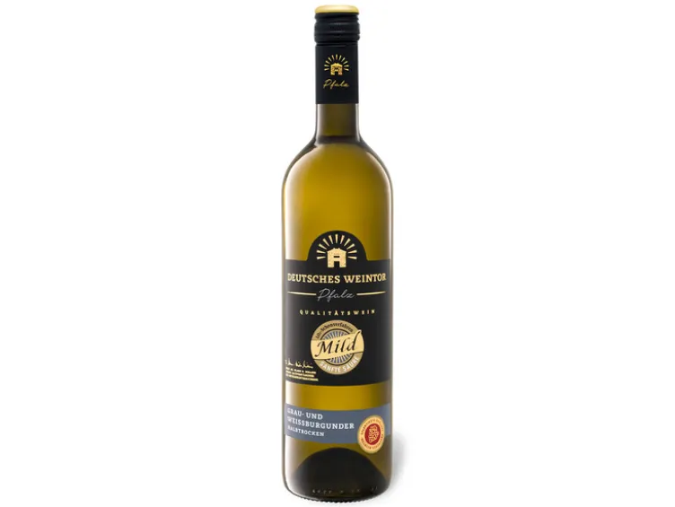 EDITION MILD Grau- und Weißburgunder QbA halbtrocken, Weißwein 2024