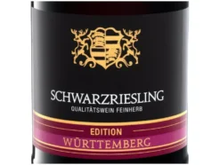Edition Württemberg Schwarzriesling QbA lieblich, Literflasche, Rotwein 2023