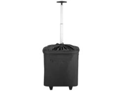 Einkaufstrolley, 40 l, mit Teleskopgriff und Innentasche mit Einkaufswagen-Chips