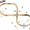 Eisenbahn-Set »Dinosaurier / Farm«, aus Echtholz