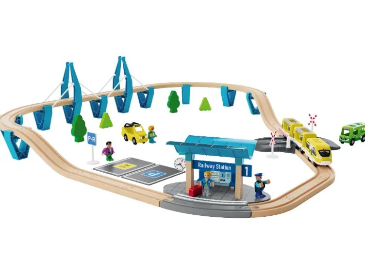 Eisenbahn-Set »Dschungel / Passagierzug«, Streckenlänge max. 2,8 m
