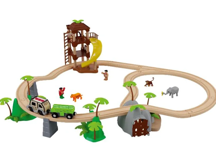 Eisenbahn-Set »Dschungel / Passagierzug«, Streckenlänge max. 2,8 m