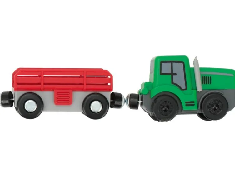 Eisenbahn-Set Feuerwehr / Eisenbahn-Set Passagierzug / Eisenbahn-Set Farm, 36-teilig / 50-teilig / 49-teilig