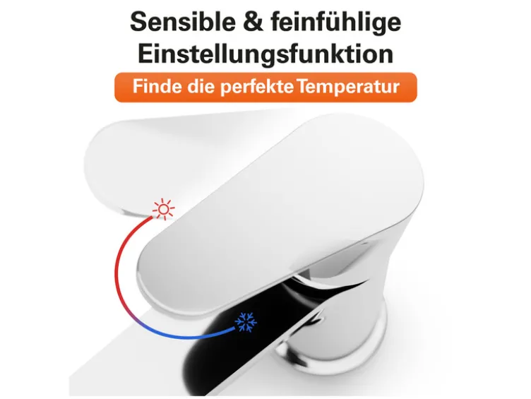 Eisl Waschtischarmatur »CLAUDIO«, mit homogenem Strahlbild