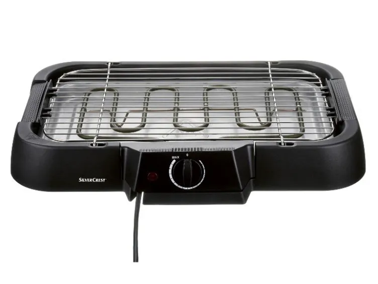 Elektro-Tisch-und-Stand-Grill, mit stufenloser Temperatureinstellung