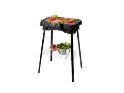 Elektro-Tisch-und-Stand-Grill, mit stufenloser Temperatureinstellung