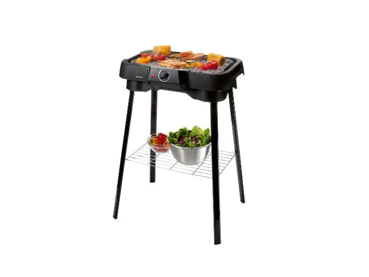 Elektro-Tisch-und-Stand-Grill, mit stufenloser Temperatureinstellung
