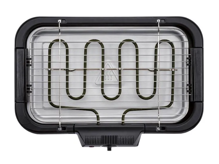 Elektro-Tisch-und-Stand-Grill, mit stufenloser Temperatureinstellung