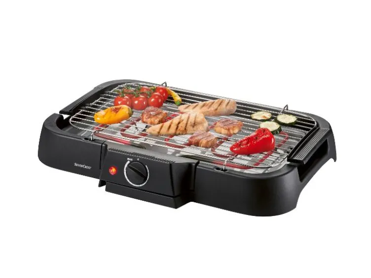 Elektro-Tisch-und-Stand-Grill, mit stufenloser Temperatureinstellung