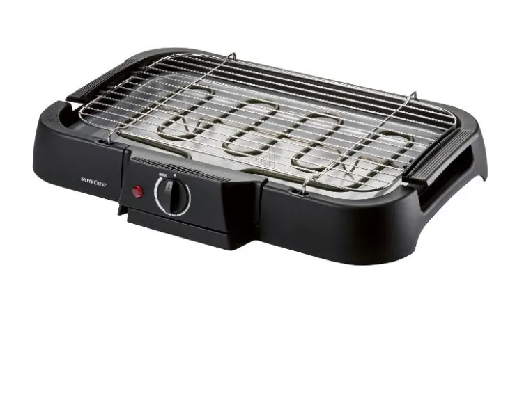 Elektro-Tisch-und-Stand-Grill, mit stufenloser Temperatureinstellung
