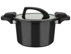 Energiespartopf »Gourmet nero« 6 l, Ø 24
