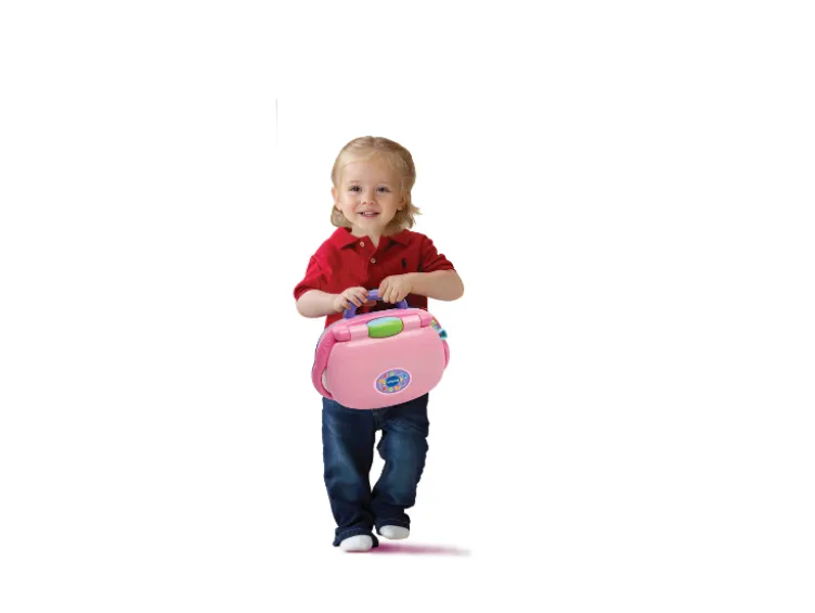 Entdecker-Laptop pink