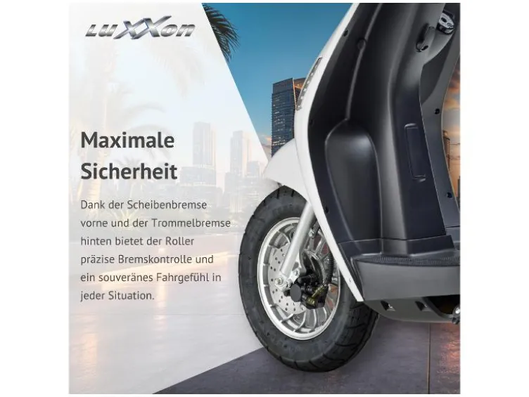 E-Roller »E3000« 3000 W, 25 km/h, 45 km/h