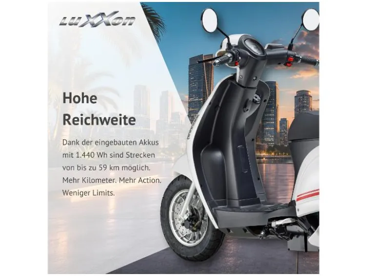 E-Roller »E3000« 3000 W, 25 km/h, 45 km/h
