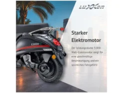 E-Roller »E3000« 3000 W, 25 km/h, 45 km/h