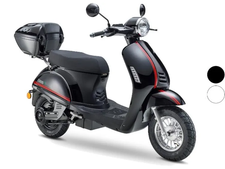 E-Roller »E3000« 3000 W, 25 km/h, 45 km/h