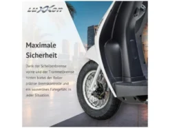 E-Roller »E3000« 3000 W, 25 km/h, 45 km/h