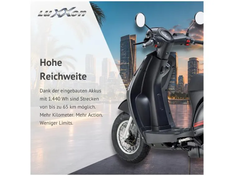 E-Roller »E3000« 3000 W, 25 km/h, 45 km/h