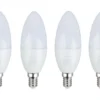 4er Set - Leuchtmittel Lichtfarbensteuerung, Zigbee Smart Home, 6 Watt, E14