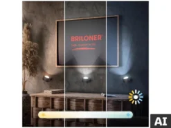 2er Set Wandleuchten Kabellos