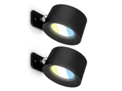 2er Set Wandleuchten Kabellos