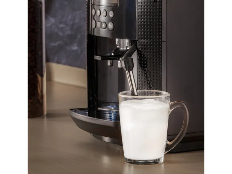 Essential Pisa Kaffeevollautomat, Milchdüse, individuelle Dosierung, LC Display, einfache Reinigung »EA81PO«