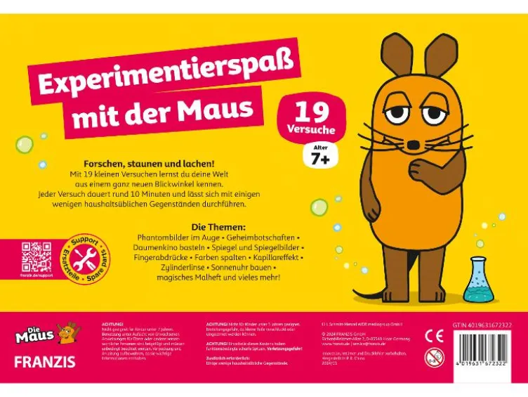 Experimentierspaß mit der Maus