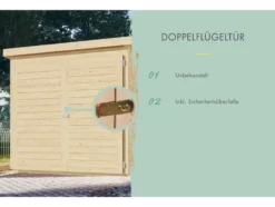 Fahrradgarage für 3 Fahrräder