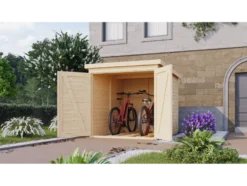 Fahrradgarage für 3 Fahrräder