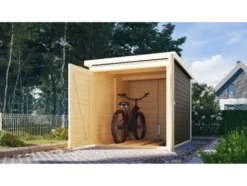 Fahrradgarage für 3 Fahrräder