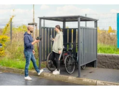 Fahrradgarage und Unterstand