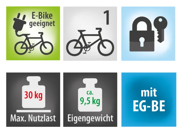 Fahrradträger CROW 1, 1 Fahrrad