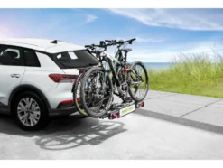 Fahrradträger für die Anhängerkupplung »POKER-F Basic«, mit Schnellverschluss-System