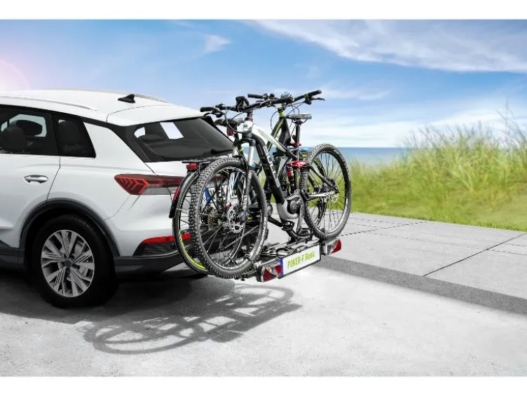 Fahrradträger für die Anhängerkupplung »POKER-F Basic«, mit Schnellverschluss-System