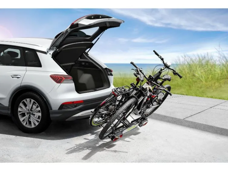 Fahrradträger für die Anhängerkupplung »POKER-F Basic«, mit Schnellverschluss-System