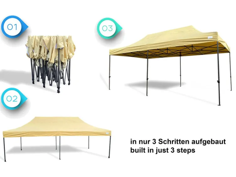 Faltpavillon Premium Line