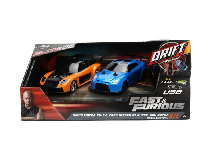 Fast & Furious RC Drift Twin Pack 1:24
