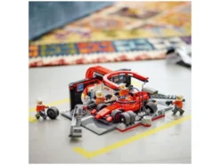 60443 F1® Boxenstopp mit Boxencrew und Ferrari Flitzer