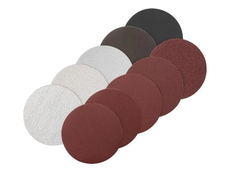 Fächerscheiben-Set / Klettschleifteller mit Schleifpapier-Set / Reinigungsscheibe / Schruppscheiben-Set, Ø 125 mm