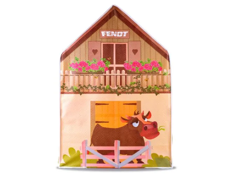 Fendt Spielhaus Bauernhof, mit Türöffnung