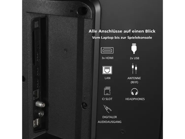 Fernseher »UV3463DAW« VIDAA Smart TV 4K UHD