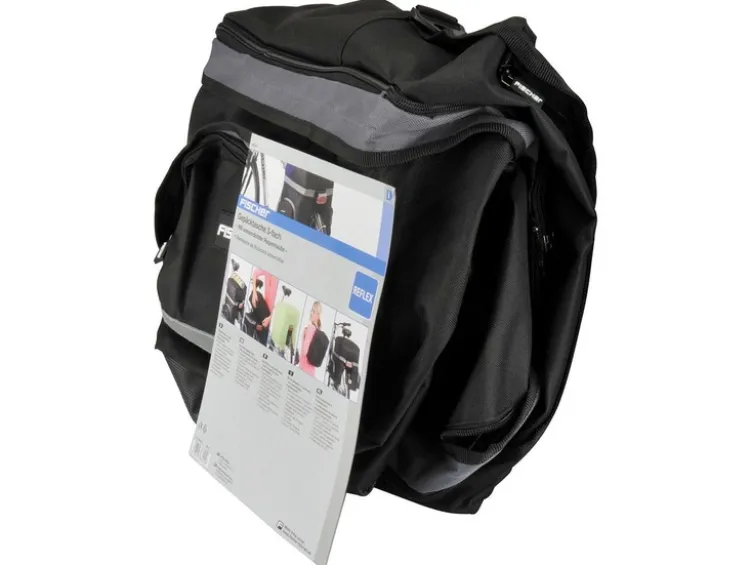 FISCHER Gepäckträgertasche 3fach