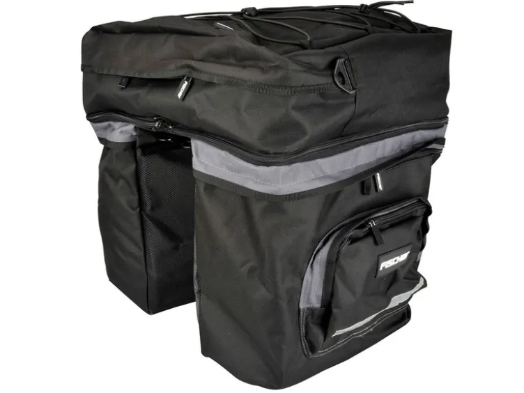 FISCHER Gepäckträgertasche 3fach
