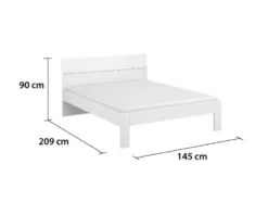 Flexx Bett, wahlweise mit und ohne Stauraum