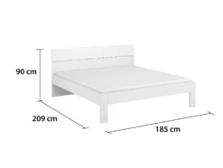 Flexx Bett, wahlweise mit und ohne Stauraum