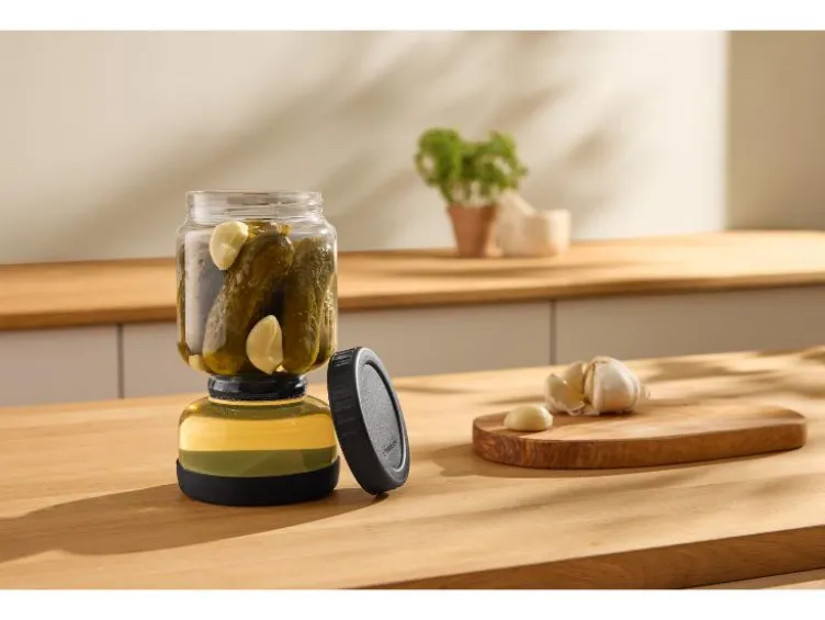 Flip-Einmachglas / Fermentationsgläser / Glasgewichte