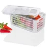 Frischhaltebox / Frischhalteboxen-Set, mit herausnehmbarer Abtropfeinsatz