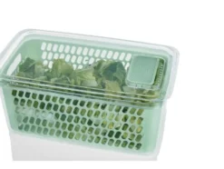 Frischhaltebox / Frischhalteboxen-Set, mit herausnehmbarer Abtropfeinsatz
