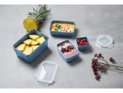 Frischhaltedosen-Set Clip & Close Color Edition, 4er-Set